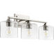 Dakota 3 Light 24 inch Satin Nickel Vanity Light Wall Light