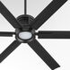 Zeus 65 inch Matte Black Patio Fan