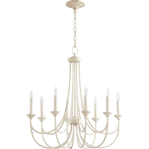 Brooks 8 Light 28.75 inch Persian White Chandelier Ceiling Light