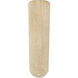 Fort Worth Weathered Oak 52 inch Set of 5 Fan Blades, Type 5, 52 in. Span
