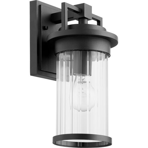 Dimas 1 Light 12 inch Noir Outdoor Wall Lantern