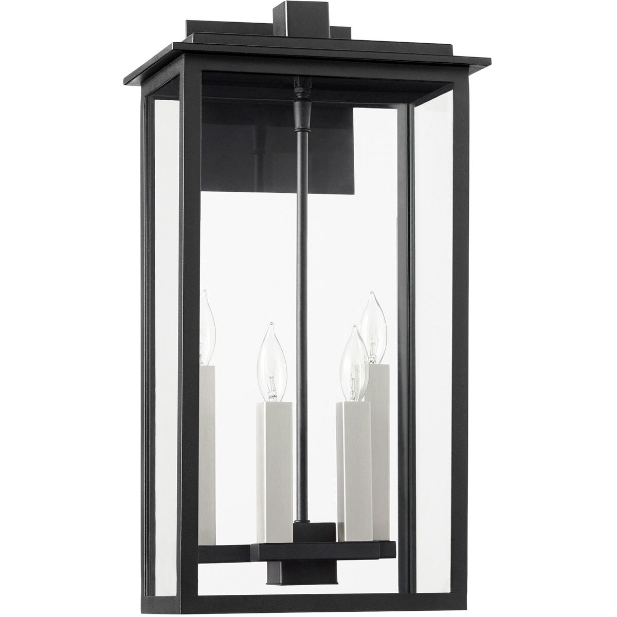 Westerly 4 Light 21 inch Noir Outdoor Wall Mount 