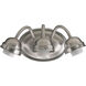 Fort Worth 3 Light 10.75 inch Satin Nickel Wall Sconce Wall Light