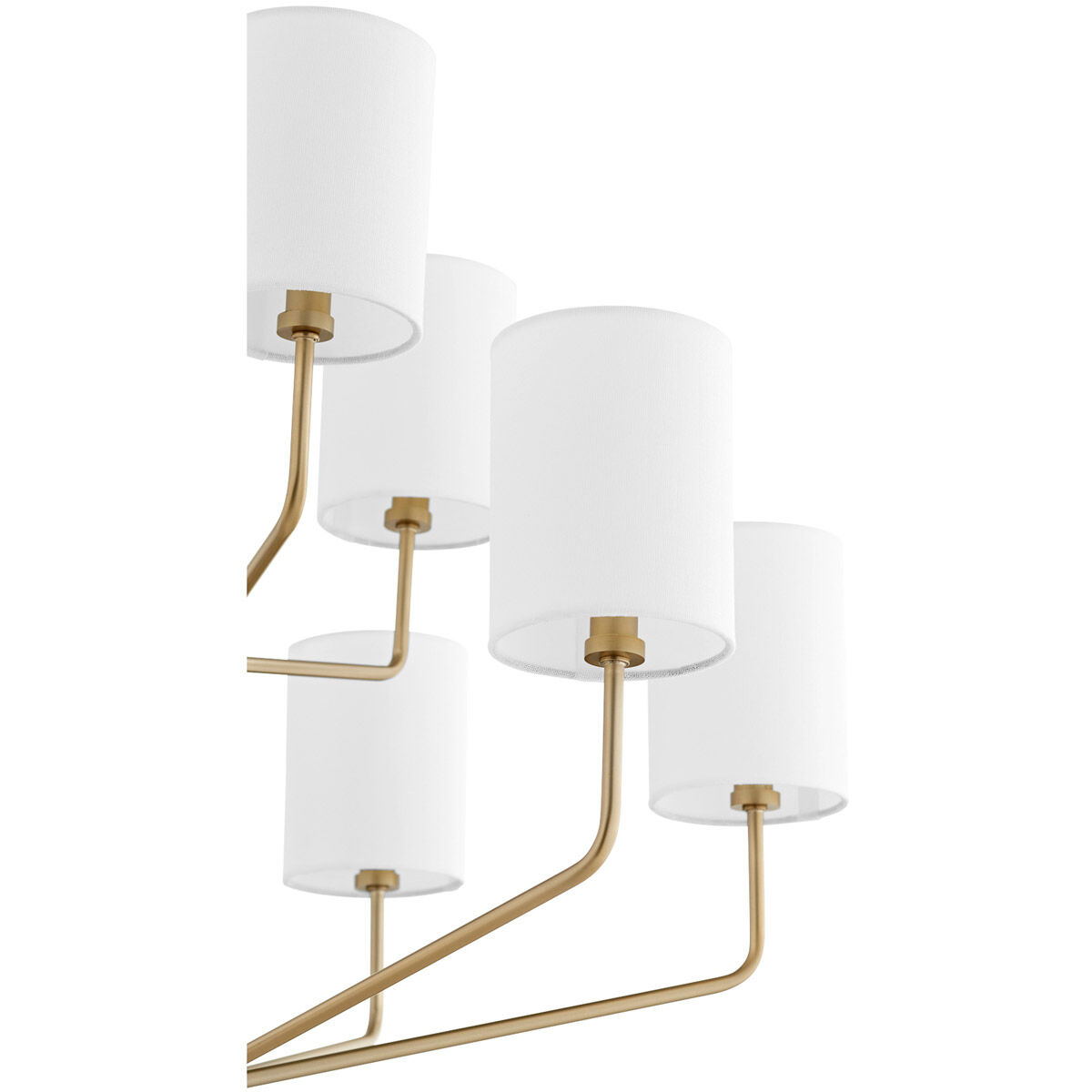 Harmony 9 Light 30 inch Aged Brass Chandelier Ceiling Light