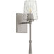 Goodwin 1 Light 4.75 inch Satin Nickel Wall Mount Wall Light in 16 in.