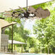 Windmill 60 inch Oiled Bronze with Weathered Oak Blades Outdoor Ceiling Fan