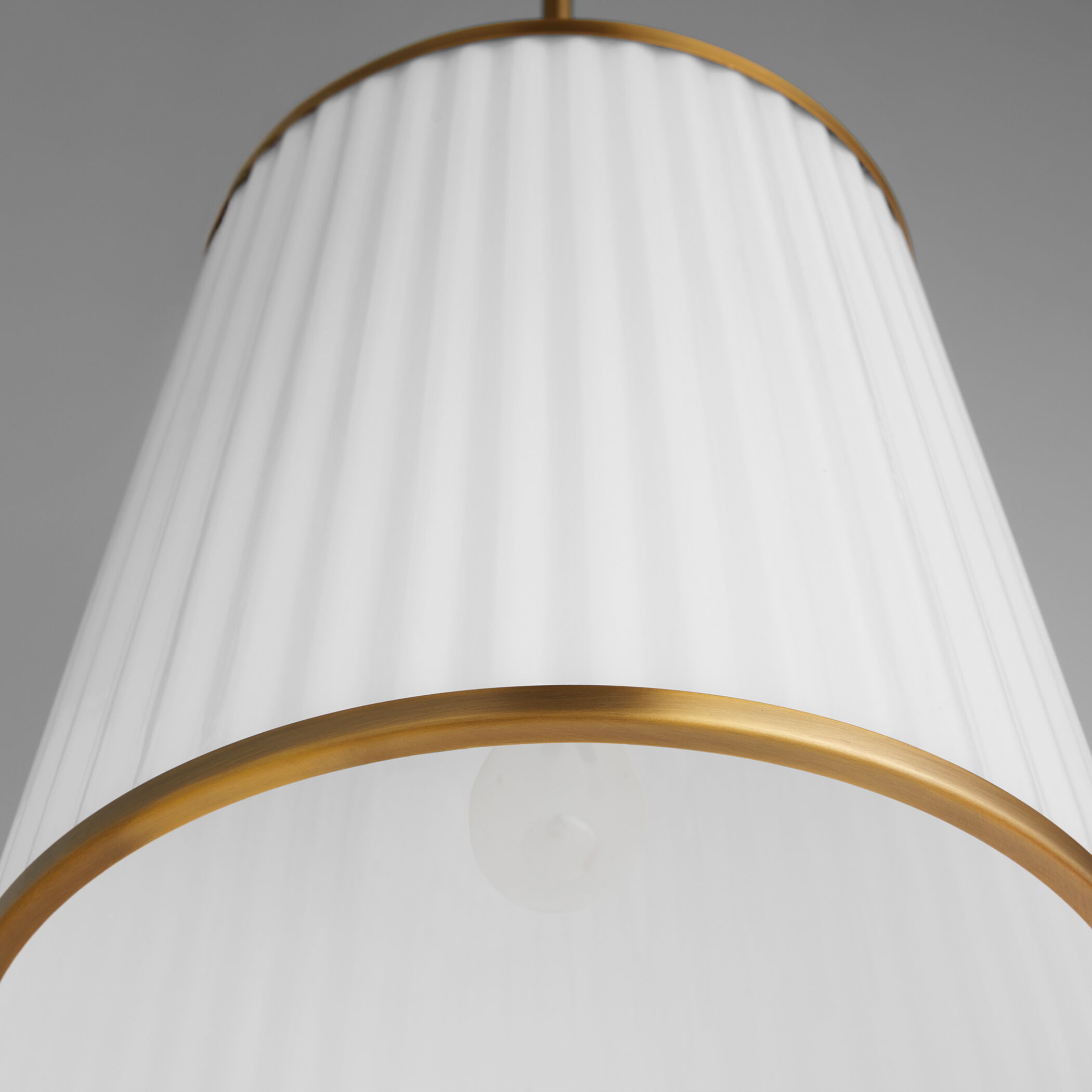 Marlon 3 Light 13.75 inch Brushed Brass Pendant Ceiling Light