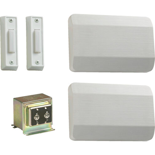 Lighting Accessory White Double Entry Chime Doorbell in 2