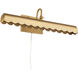 Karnes 0 watt 23.75 inch Aged Brass Picture Light Wall Light