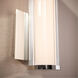 Fort Worth LED 5.13 inch Polished Nickel Wall Sconce Wall Light