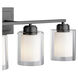 Fort Worth 4 Light 29 inch Matte Black Vanity Light Wall Light