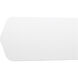 Chateaux Studio White 52 inch Set of 5 Fan Blades