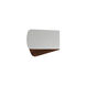 Fort Worth Satin Nickel/Walnut Set of 5 Fan Blades, Set of 5