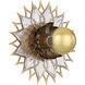 Ondine 10 inch Brushed Brass Wall Sconce Wall Light