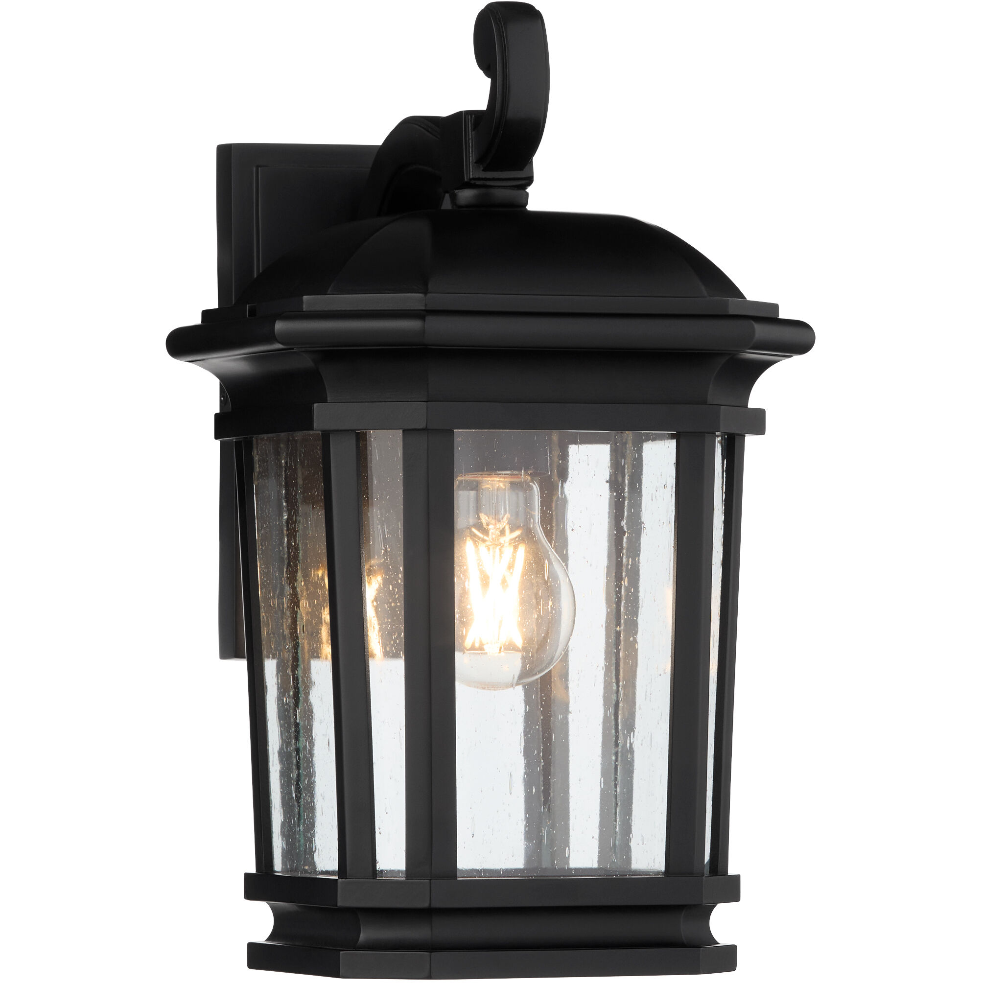 Murphy 1 Light 11.75 inch Matte Black Outdoor Wall Lantern