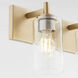 Fallstaff 4 Light 31.5 inch Aged Brass Vanity Light Wall Light