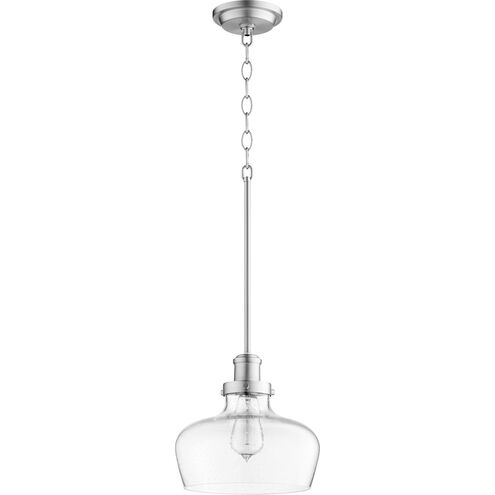 Fort Worth 1 Light 10 inch Satin Nickel Mini Pendant Ceiling Light