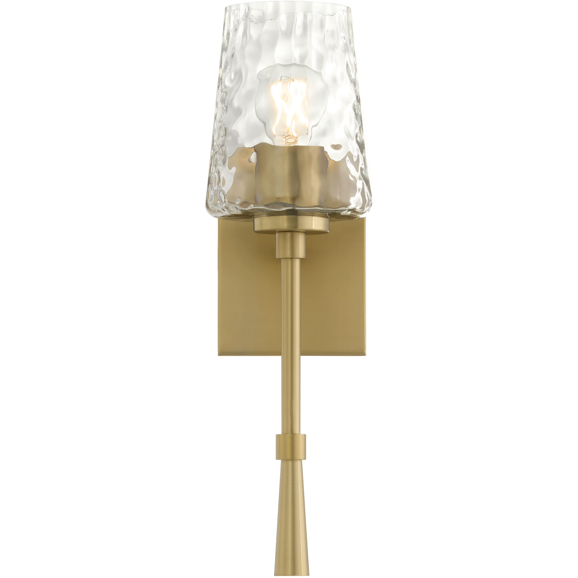 Goodwin Wall Mount Wall Light in Aged Brass, 16 in.