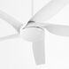 Fury 65 inch Studio White Ceiling Fan