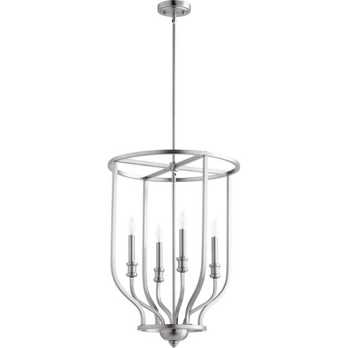 Richmond 4 Light 18 inch Satin Nickel Mini Chandelier Ceiling Light