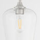 Raymond 1 Light 8 inch Satin Nickel Pendant Ceiling Light