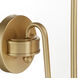 Charlotte 1 Light 4.75 inch Aged Brass Wall Mount Wall Light