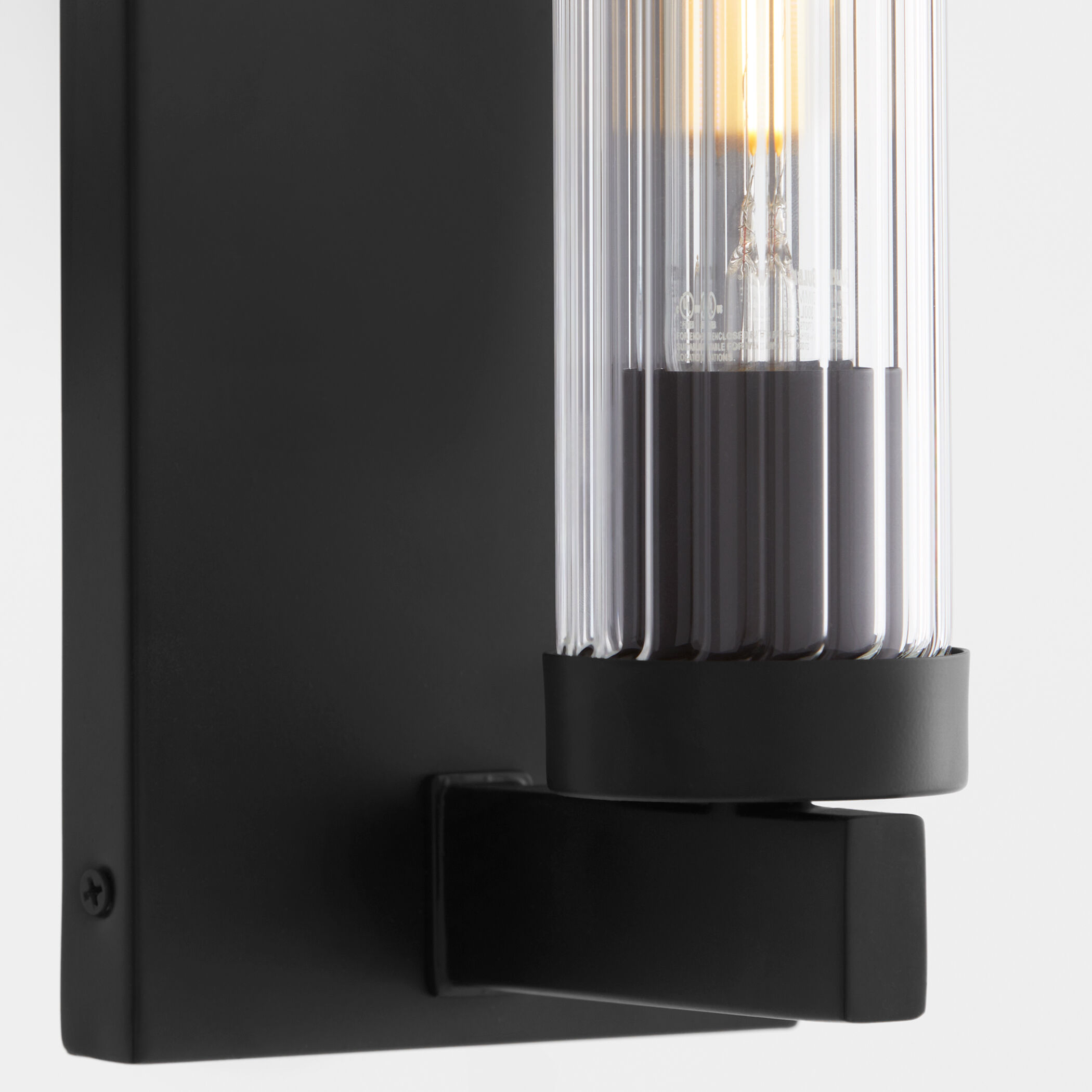 Kilbey 1 Light 5 inch Matte Black Vanity Light Wall Light