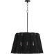 Anton 6 Light 26 inch Matte Black Pendant Ceiling Light
