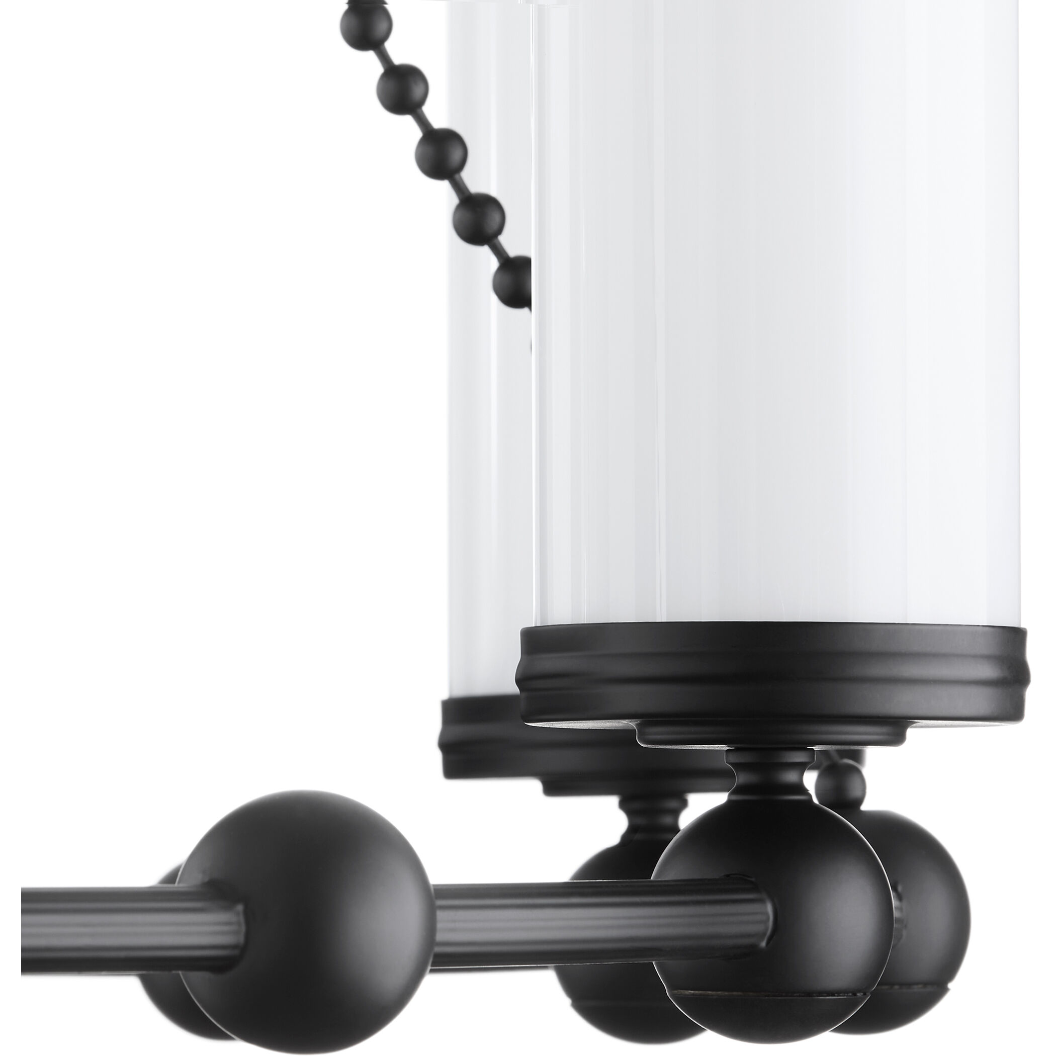 Lee Boulevard 8 Light 38 inch Matte Black Chandelier Ceiling Light