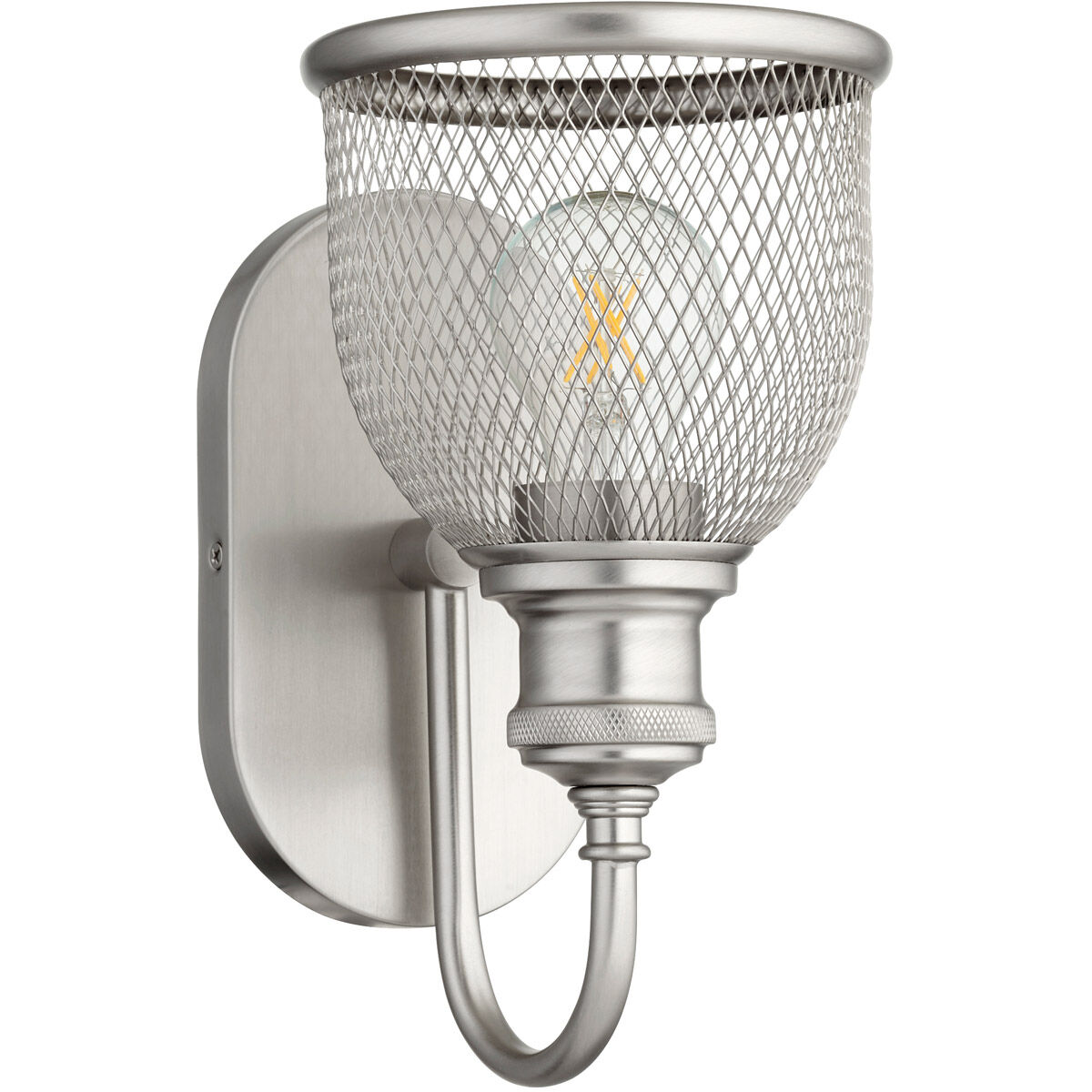 Omni Wall Sconce Wall Light in Satin Nickel