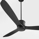Portland 58 inch Matte Black Patio Fan