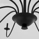 Maryse 10 Light 60 inch Matte Black Chandelier Ceiling Light