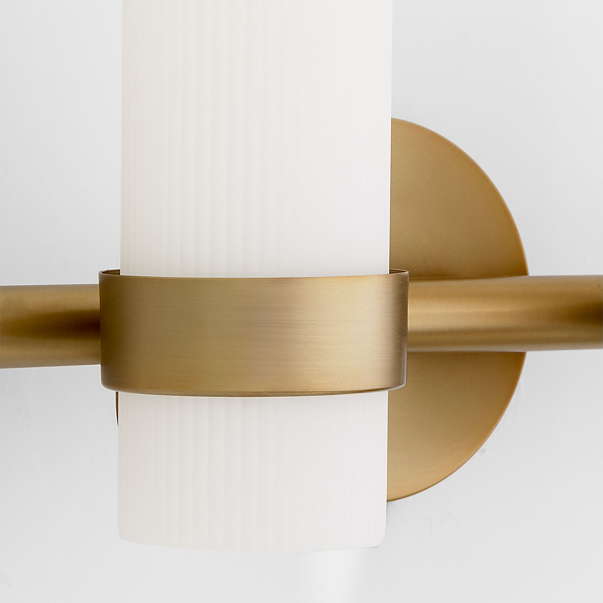 Sojourn 4 Light 32.75 inch Brushed Brass Vanity Light Wall Light