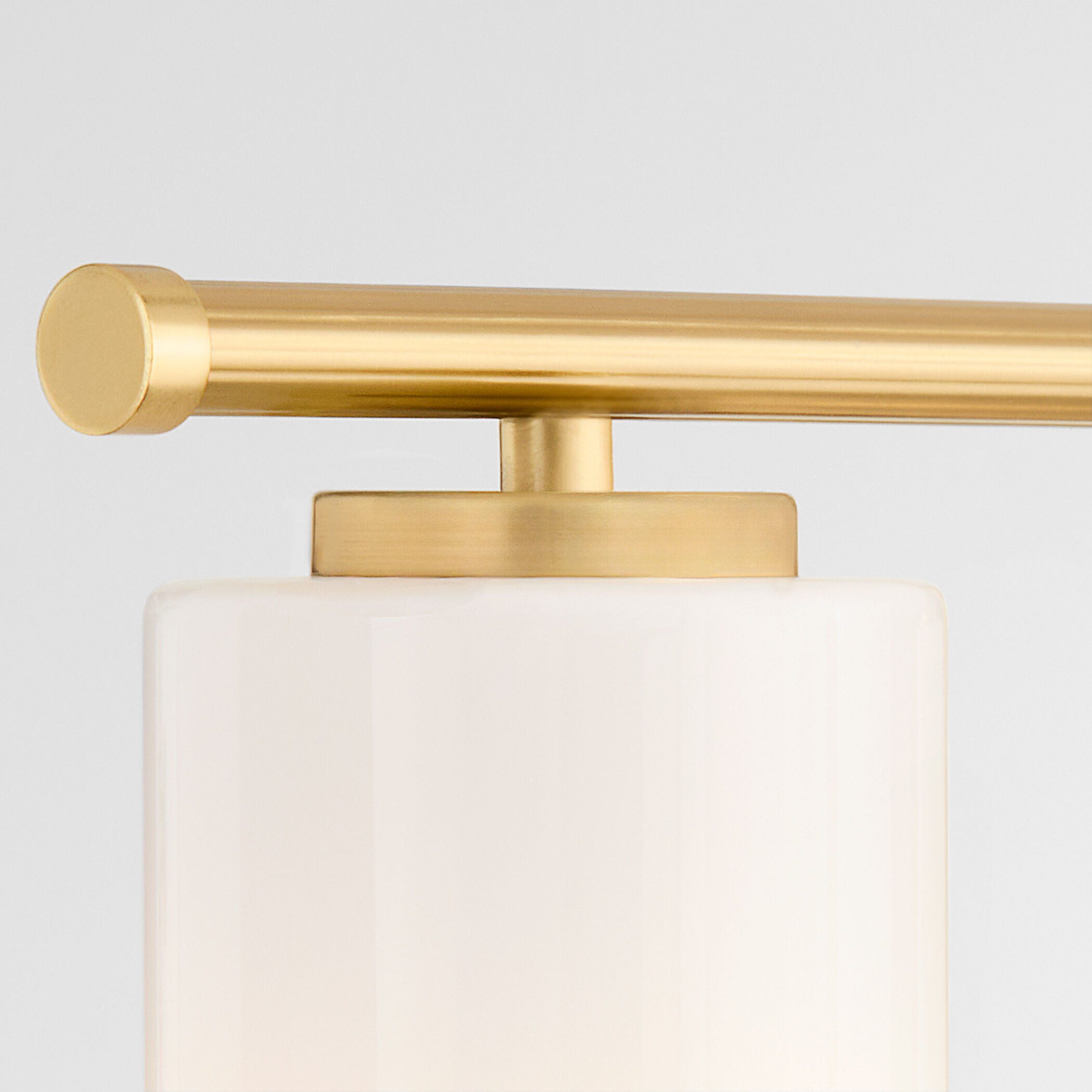 Belinder 4 Light 33 inch Aged Brass Vanity Light Wall Light