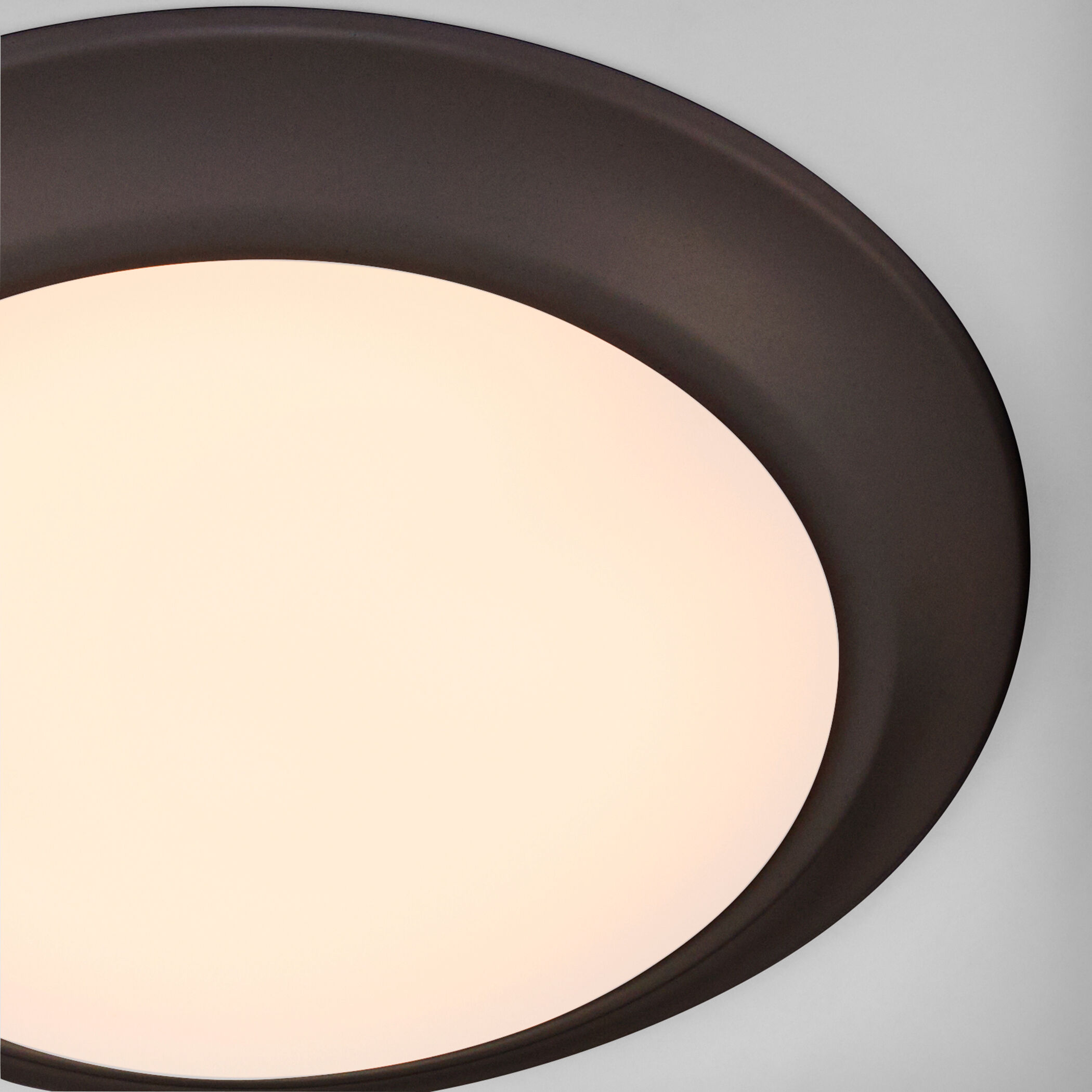 LED Disk LED 7.5 inch Oiled Bronze Indoor/Outdoor Flush Mount, Round