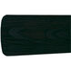 Puffer Gloss Black 30 inch Set of 6 Fan Blade