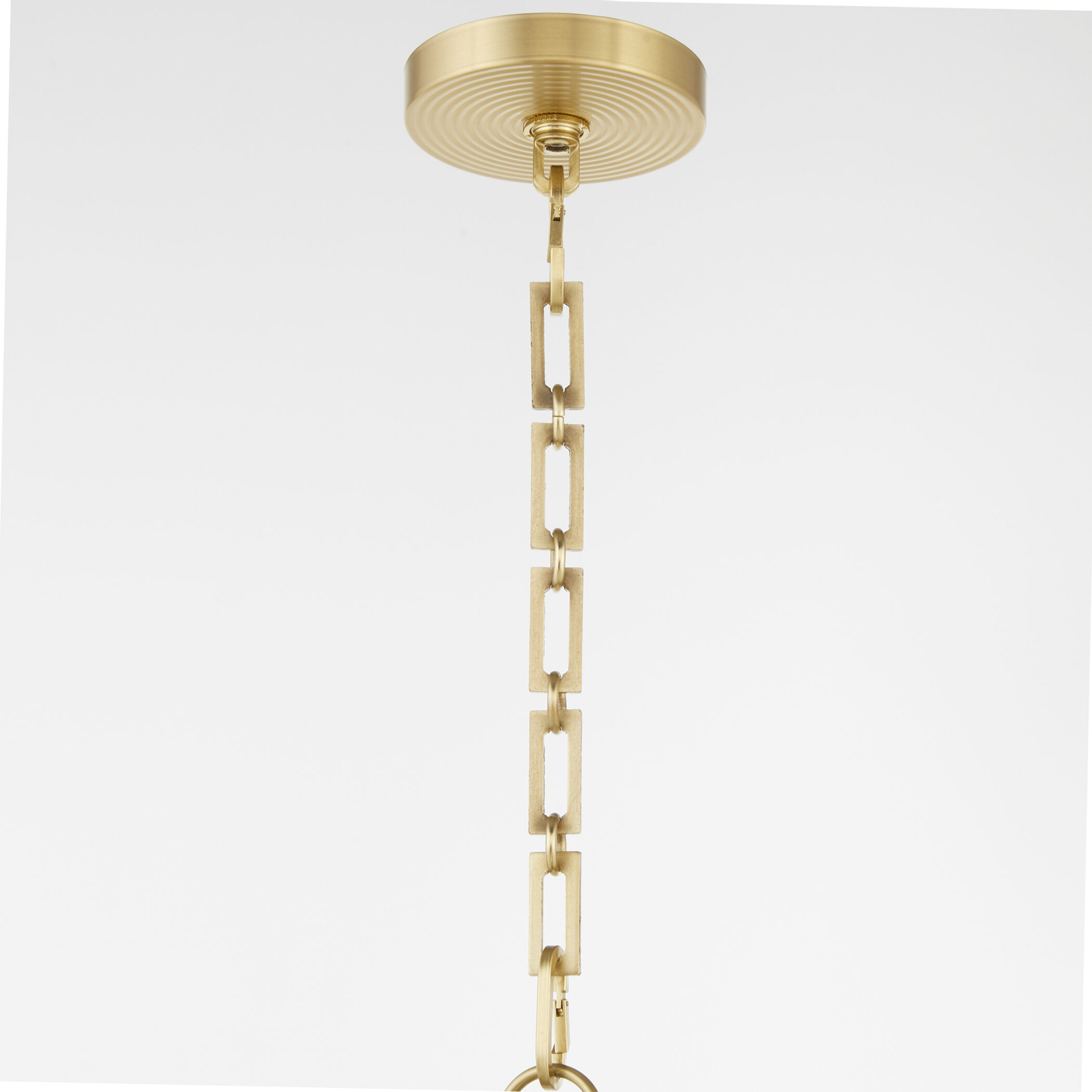 Belleview 5 Light 25 inch Aged Brass Pendant Ceiling Light