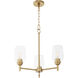 Wallinger 3 Light 20.50 inch Chandelier