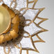 Ondine 10 inch Brushed Brass Wall Sconce Wall Light