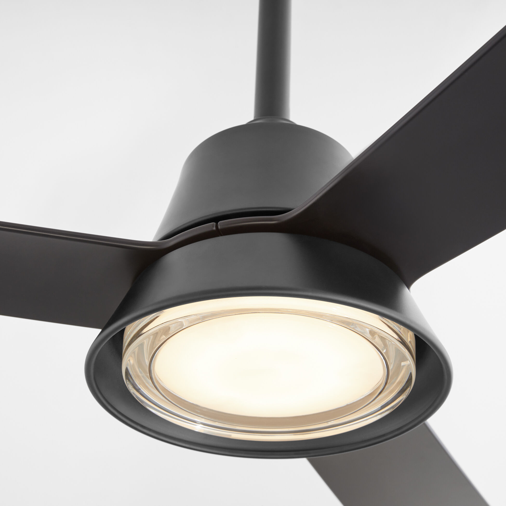 Esquire 58 inch Matte Black Patio Fan