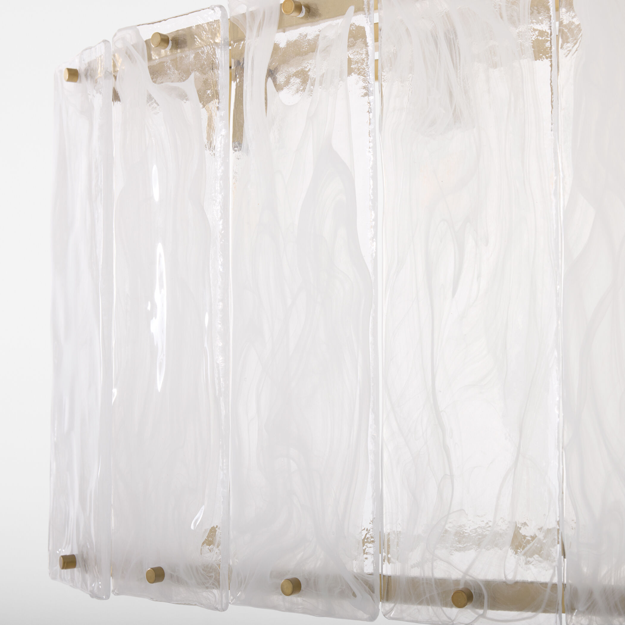 Prestige 6 Light 9 inch Aged Brass Pendant Ceiling Light