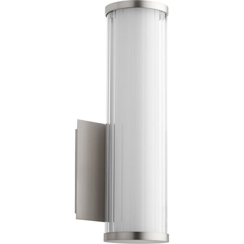Fort Worth LED 5.13 inch Satin Nickel Wall Sconce Wall Light