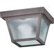 Fort Worth 1 Light 8 inch Rust Ceiling Lantern Ceiling Light