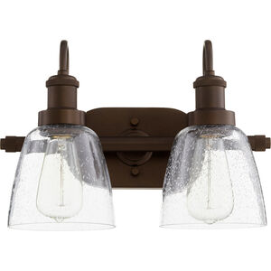 Fort Worth 2 Light 17.75 inch Bathroom Vanity Light
