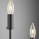Harmony 3 Light 13 inch Matte Black Wall Sconce Wall Light