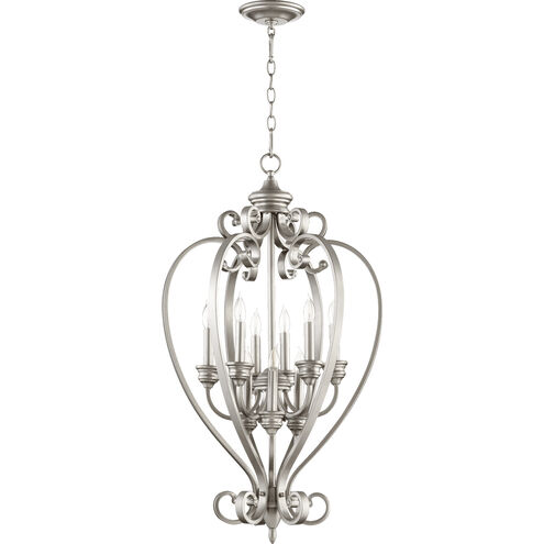 Bryant 9 Light 20 inch Classic Nickel Foyer Light Ceiling Light