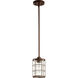 Ellis 1 Light 5 inch Oiled Bronze Mini Pendant Ceiling Light