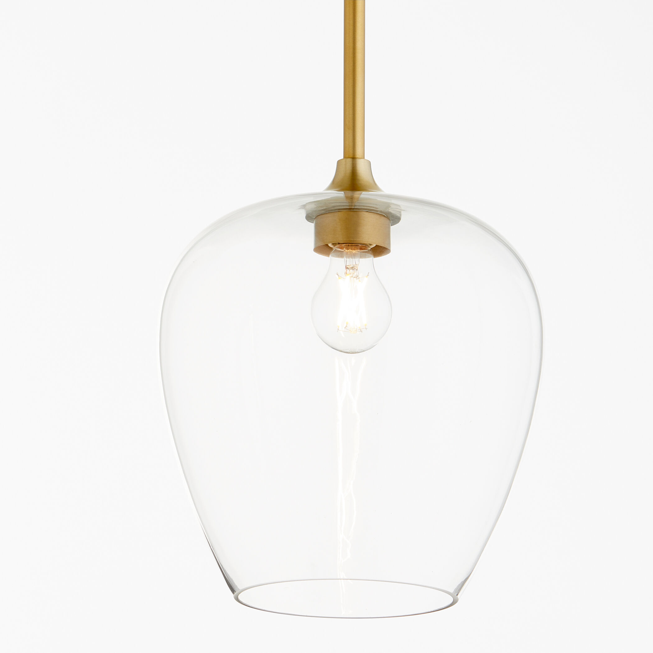 Veno 1 Light 11 inch Aged Brass Pendant Ceiling Light