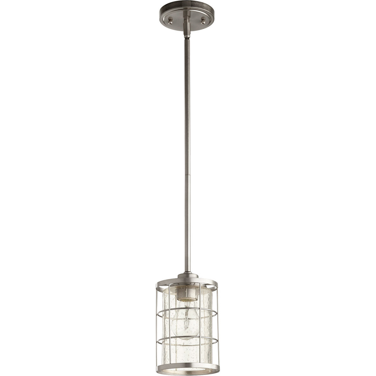 Ellis 1 Light 5 inch Satin Nickel Mini Pendant Ceiling Light