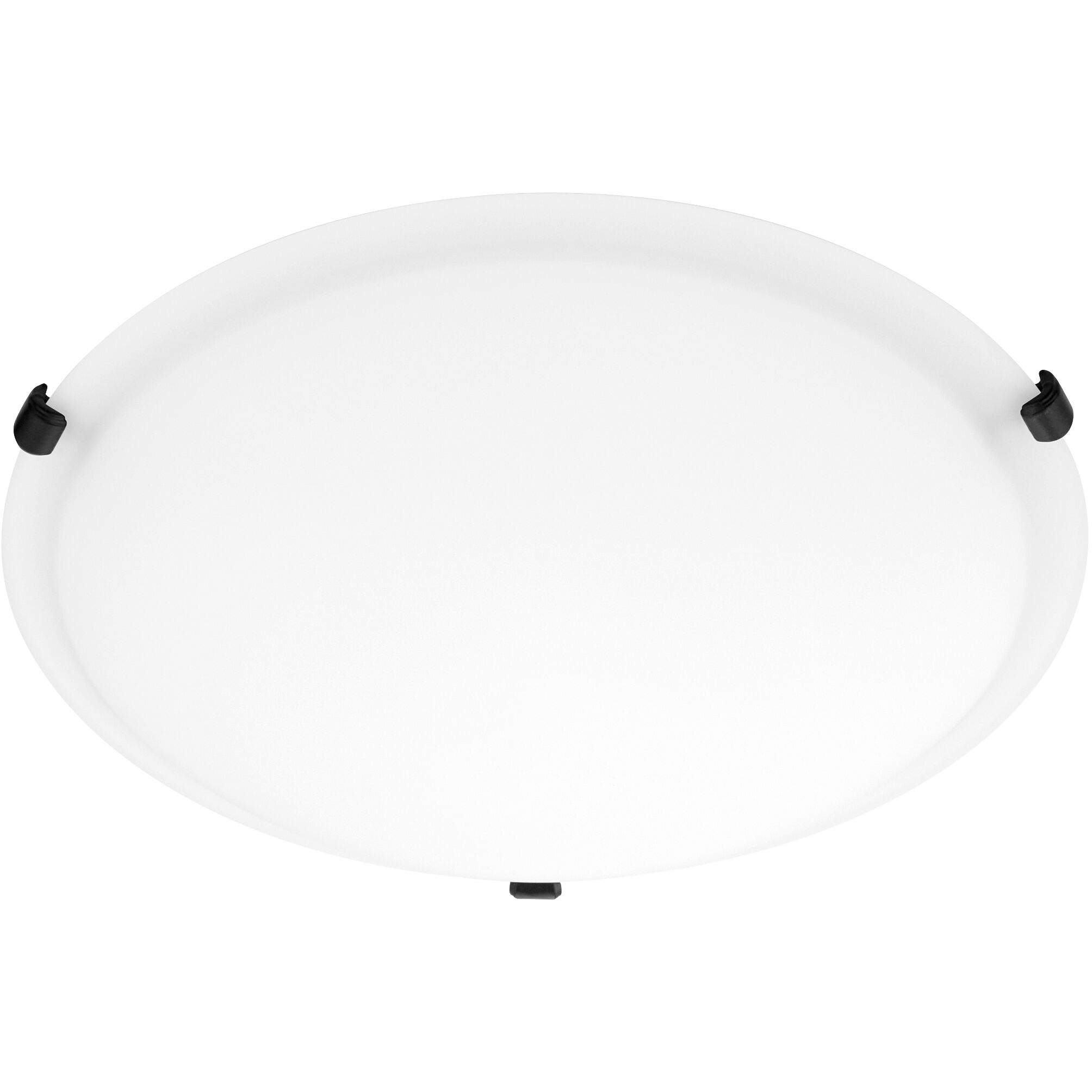 Satin Ceiling Mounts 3 Light 16 inch Matte Black Flush Mount Ceiling Light